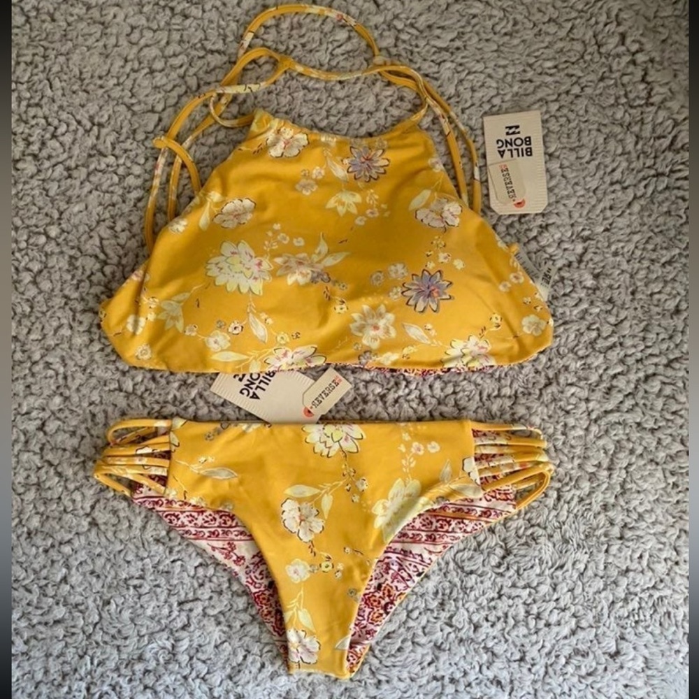 New billabong women bikini set M/L